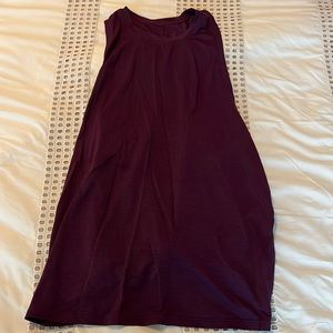 Lululemon high neck tie back tank